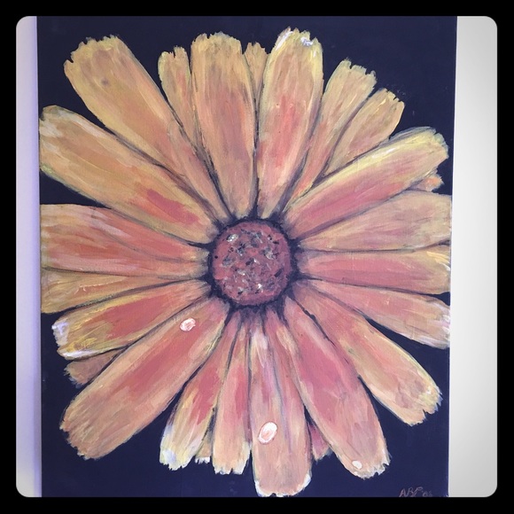 24x32 hand painted wall art