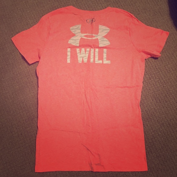 Under Armour zebra logo shirt