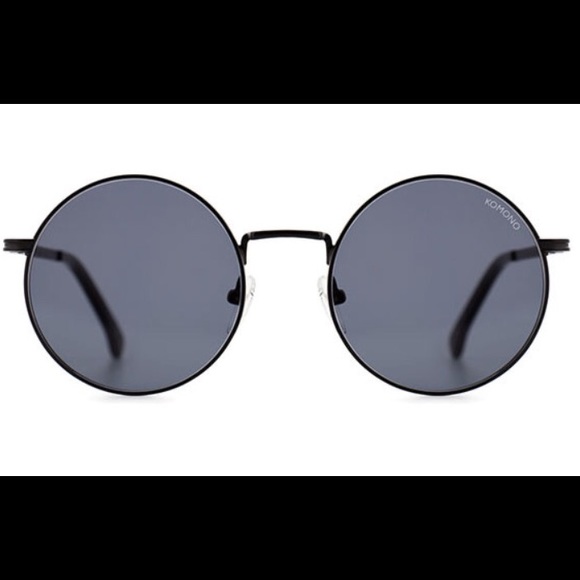 NWT Komono Black Matte Sunglasses