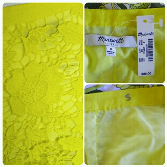 🎈HP Madewell crochet lace overlay mini skirt 0 - Picture 3 of 3