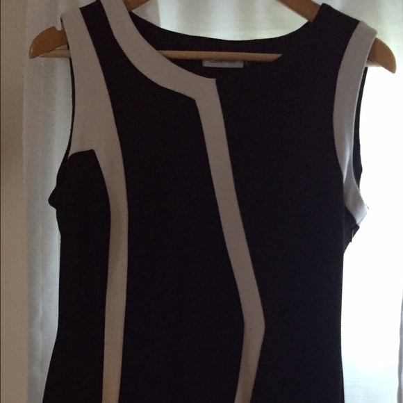 Black and white Calvin Klein dress,size 6