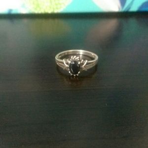 Black Emerald Ring
