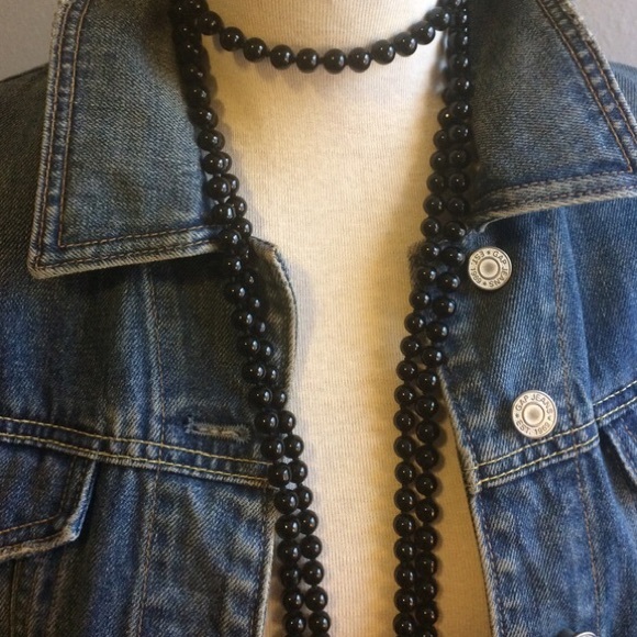 Long Beaded Necklace/Earring Combo