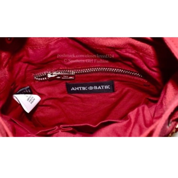 ANTIK BATIK Embroidered Bag Intricate Luxe Paris - Picture 3 of 4