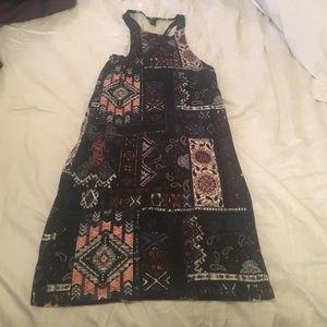 printed bodycon mini dress