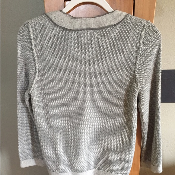 WFH Grey Moto Sweater Jacket by Banana Republic - Picture 3 of 4