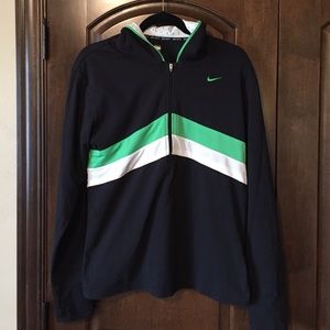 Nike half zip hoodie