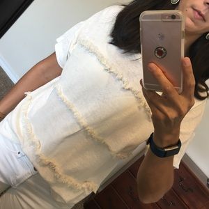 Old Navy fringe shirt