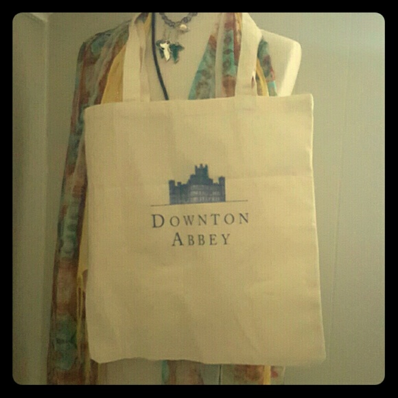 Downton Abbey canvas tote shoulder bag