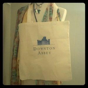 Downton Abbey canvas tote shoulder bag