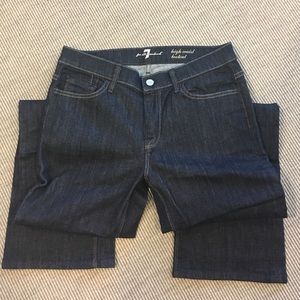 High Waist Bootcut Denim