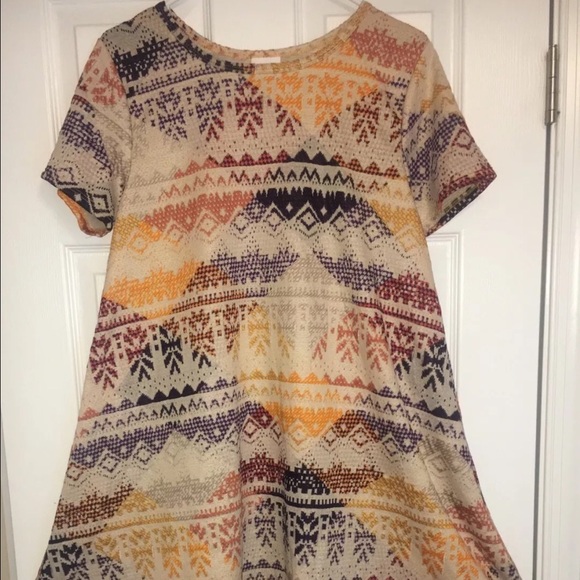 Lularoe Carly Fall Aztec Print Major Unicorn!