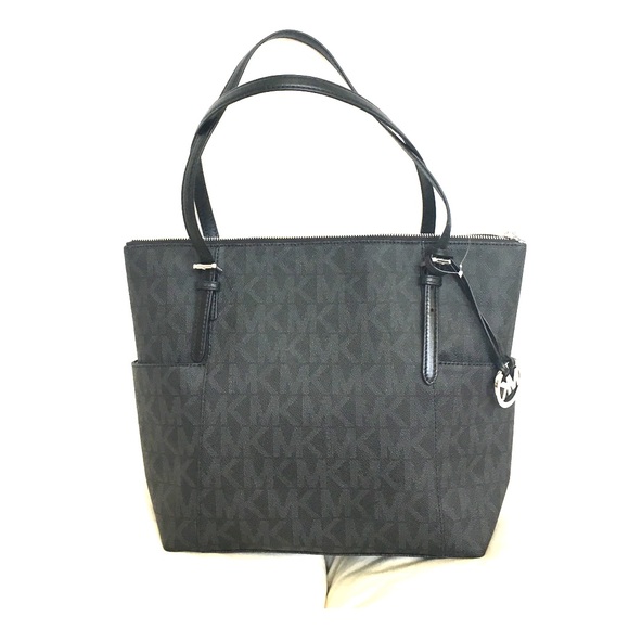 MICHAEL KORS Signature PVC East West Travel Tote