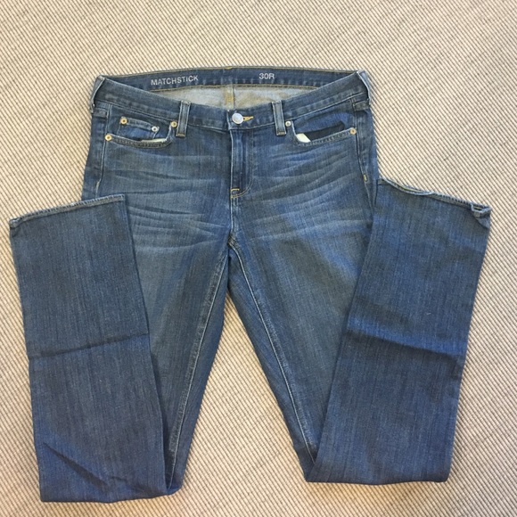 J Crew Matchstick Denim - 30R