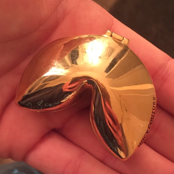Juicy Couture fortune cookie jewelry holder