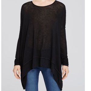 Free people open back sweater.