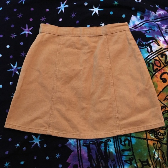 bdg urban outfitters mustard skirt - Picture 2 of 2