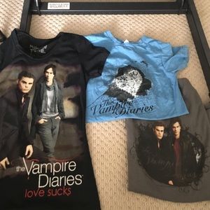 VAMPIRE DIARIES TSHIRT BUNDLE!!!!!!