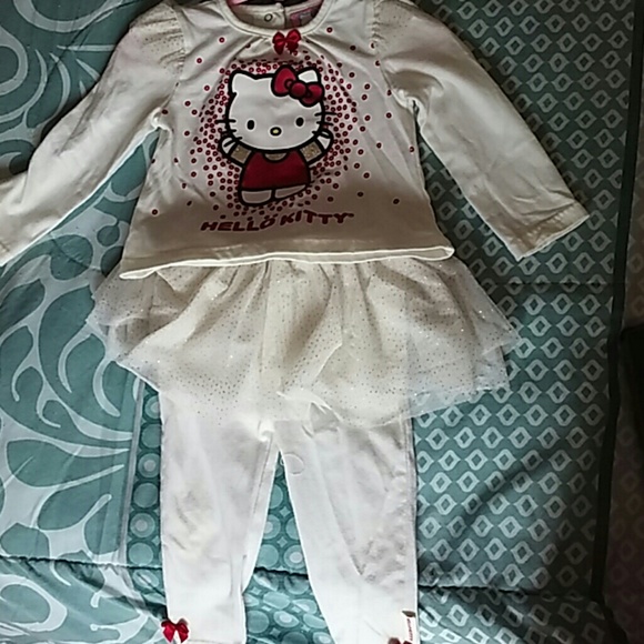 Hello Kitty Casual Little Girl Pant Set