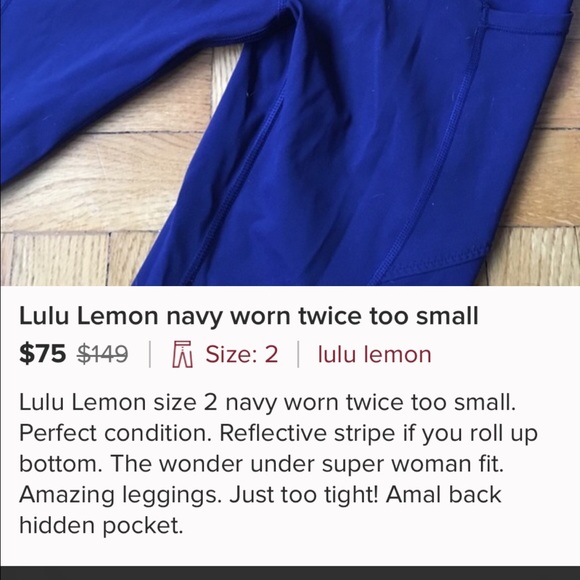 Lululemon pants - Picture 3 of 4