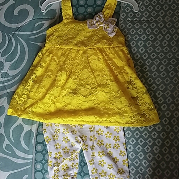 Casual Toddler Little Girl Short Set
