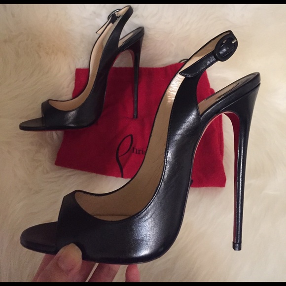 Sold out Hot Chick 130 leather sling backs sz 39 - Picture 2 of 4