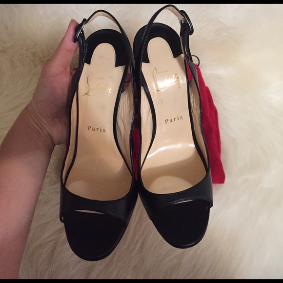 Sold out Hot Chick 130 leather sling backs sz 39 - Picture 3 of 4