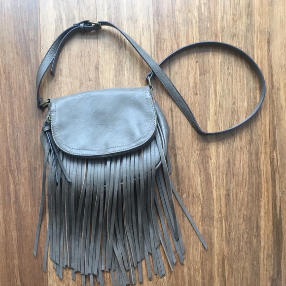 Front bag grey/taupe