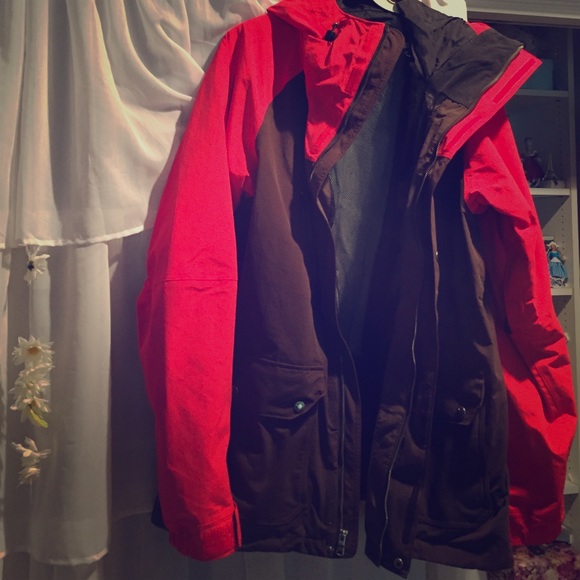 Mens North Face Rain Jacket