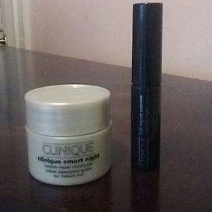 Clinique smart night and high impact mascara duo