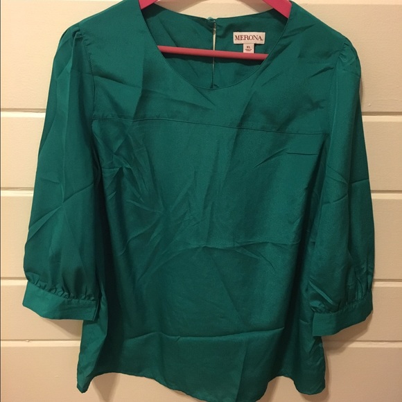 Dark Teal blouse