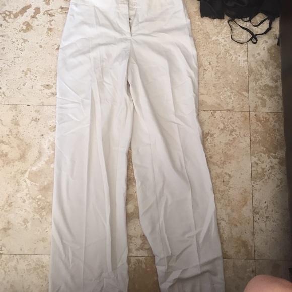 Cream colored slacks