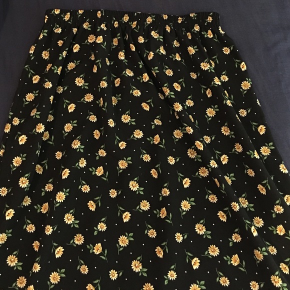 Sunflower Maxi Skirt
