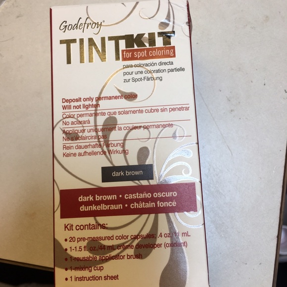 Eyebrow tint ( Dark Brown)