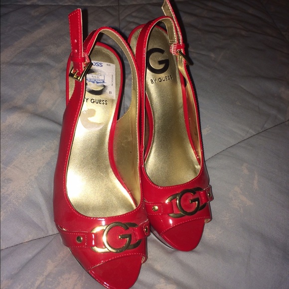 Guess Red High Heels - Picture 2 of 2