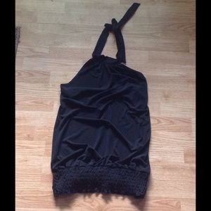 Black halter