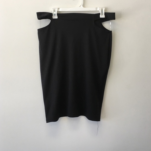Black skirt