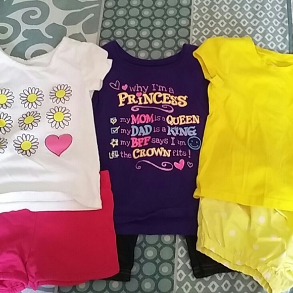3 sets of Toddler Girl Outfits