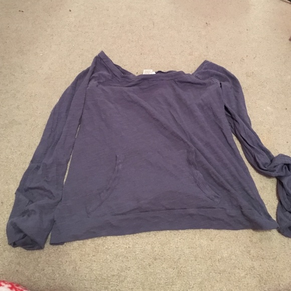 Long sleeve lounge shirt