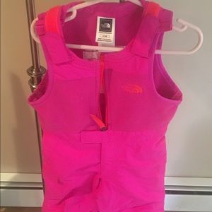 Kids north face snowsuit