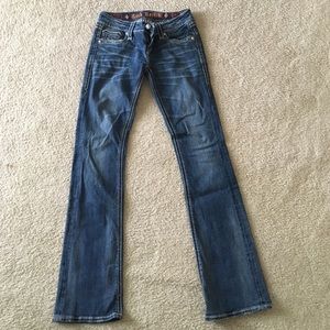 Rock Revival Distressed Debbie Boot Cut jeans