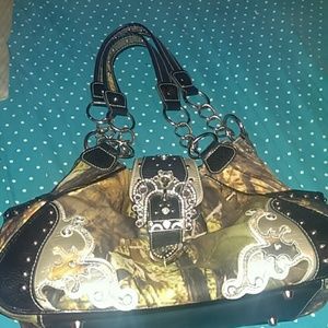 Like new Camouflage purse