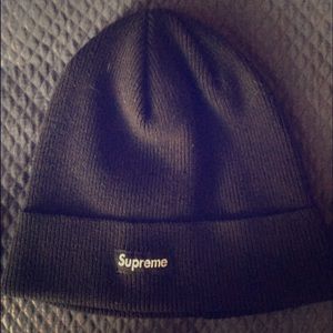 Supreme Black Box Logo Beanie