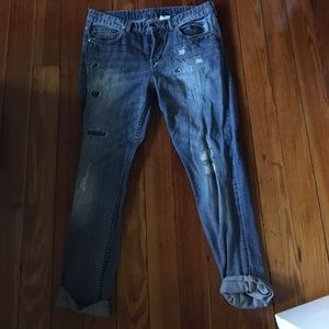 low waisted boyfriends jeans from H&M