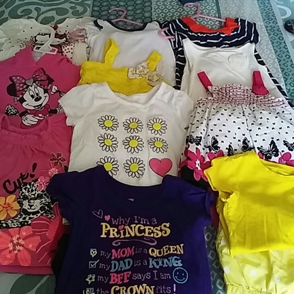 Toddler Girls 11pc Bundle of Clothes