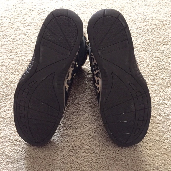 Sperry Leopard Top-Slider Boots - Picture 4 of 4