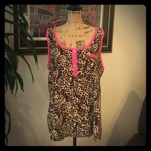 Fancy Leopard Tank Top