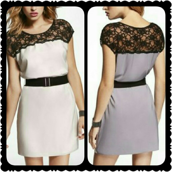 Express color block dress - Picture 1 of 3
