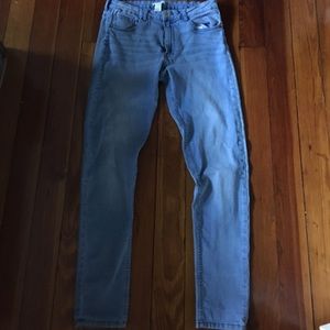 H&M skinny high ankle jeans
