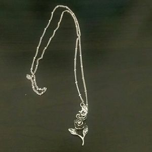 Rose and Petals Necklace
